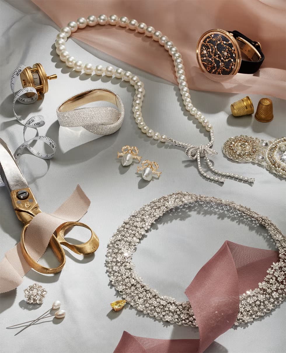 A collection of jewelry