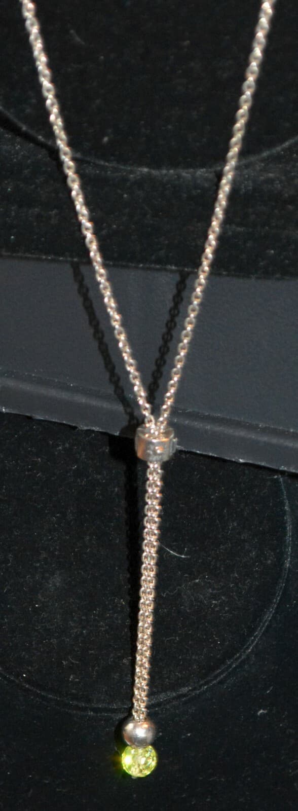 Fine Sterling Silver Briolette Charm Pendant CHAMIILA Necklace CHAM 925
