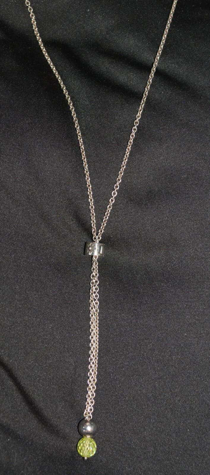 Fine Sterling Silver Briolette Charm Pendant CHAMIILA Necklace CHAM 925