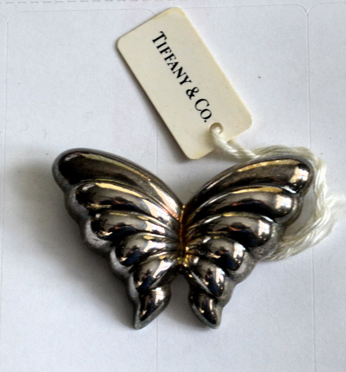 Tiffany & Co. Sterling Silver 925 Angel Wings Butterfly Pin Brooch NWT