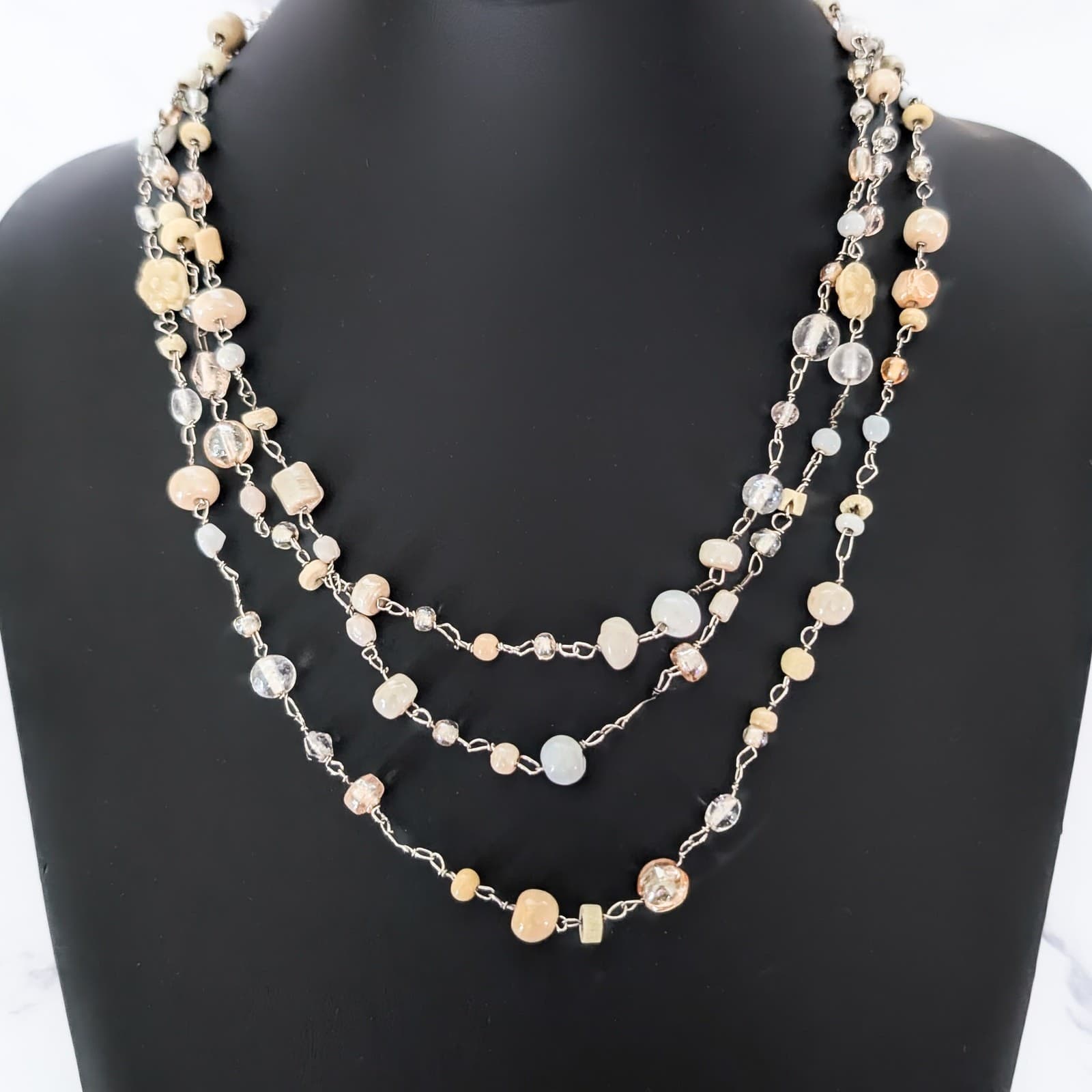 American Eagle Necklace - Extra Long Necklace 62" - Can Be Layered