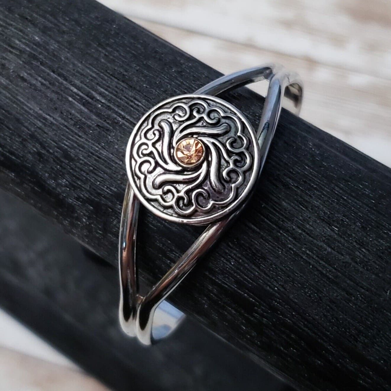 Cuff Bracelet with Pop Off Design