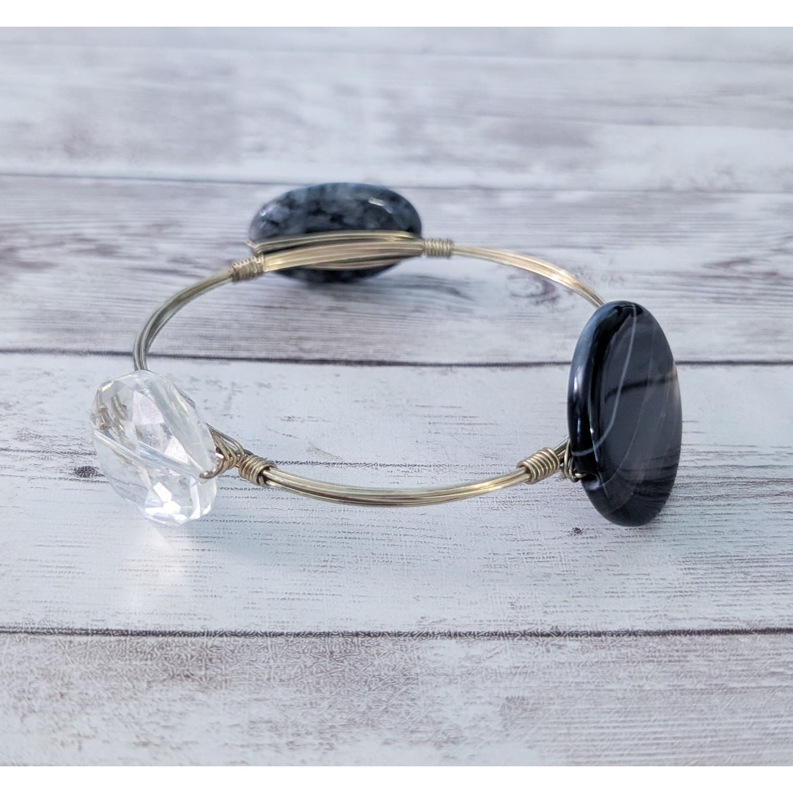 Bangle with 3 Accents