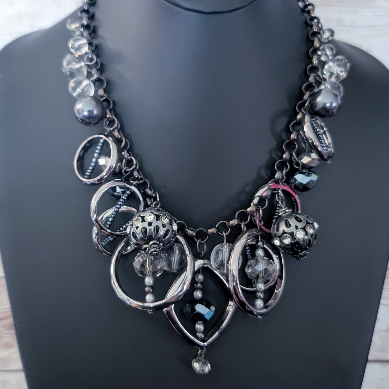 Laura Ashley Necklace Statement Chunky Necklace