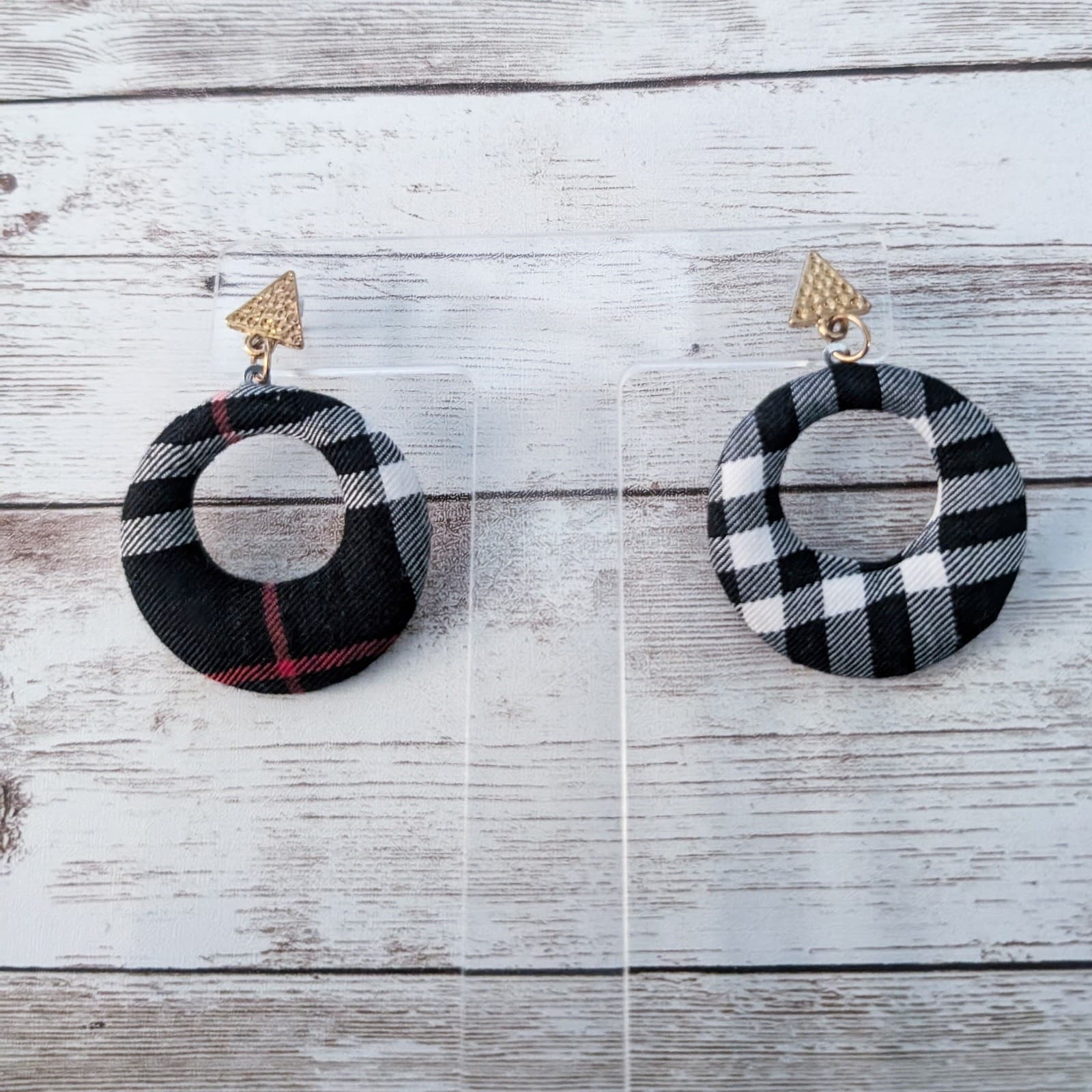 Vintage Earrings For Pierced Ears - Pattered Dangle