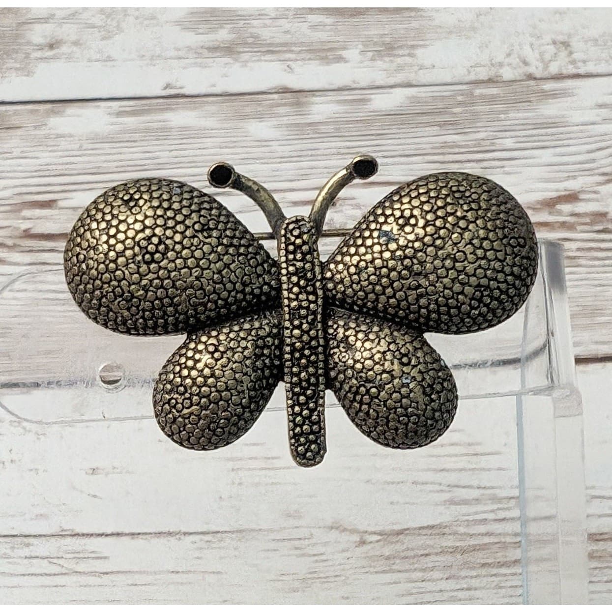 Vintage Brooch / Pin - Large Statement Butterfly 1 & 1/8"